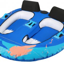 BODIOO Inflatable Towable Tube for Boating