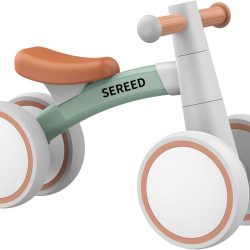 SEREED Baby Balance Bike for 1 Year Old Boys Girls 12-24 Month Toddler Balance Bike, 4 Wheels Toddler First Bike, First Birthday Gifts