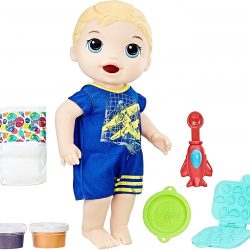 Baby Alive Ba Snackin Luke Blonde Baby Doll