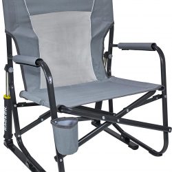 GCI Outdoor FirePit Rocker Low Rocking Chair & Outdoor Camping Chair