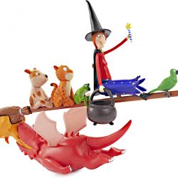 Julia Donaldson The Room On The Broom Story Time Set | Collectable Articulated Character Action Figures | Official Toys and Gifts from The Books, TV and Animation Movie Series