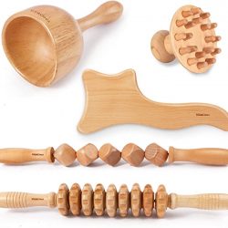 5 in 1 Wood Therapy Tools for Body Shaping,...